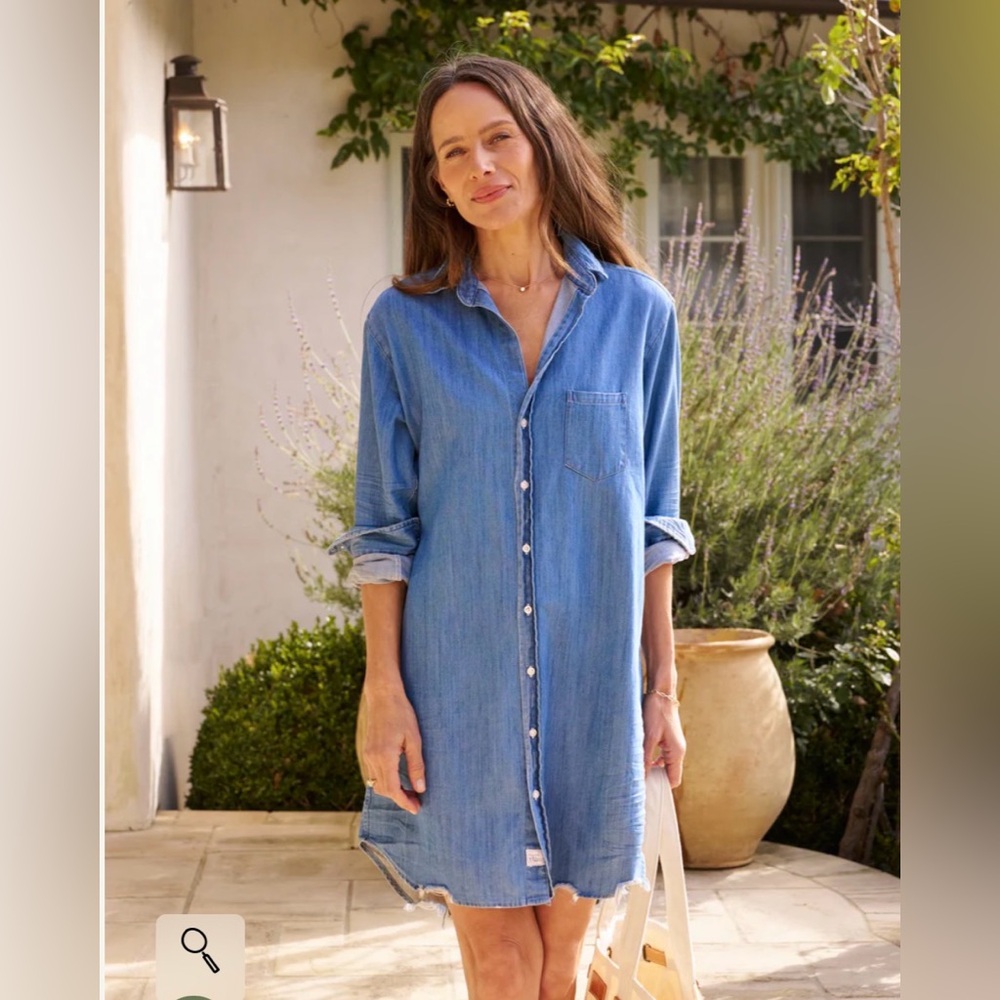 Frank & Eileen Women's Denim- Mary Classic Shirtdress